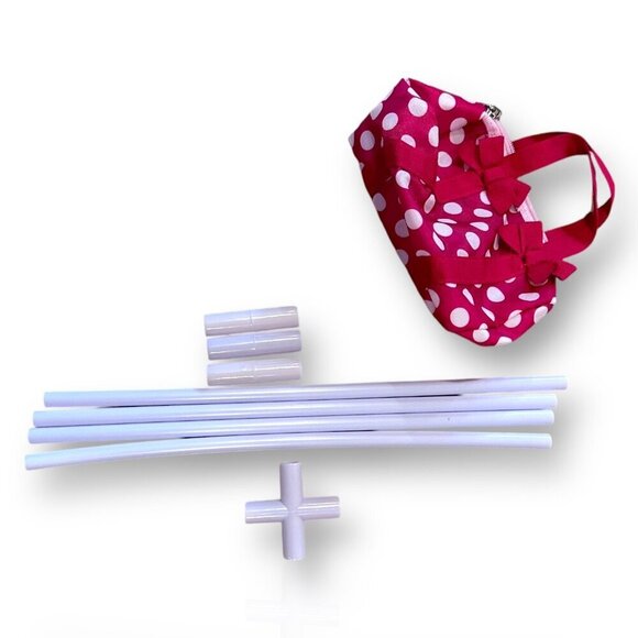 18" Doll Camping Set With 3 Sleeping Bags 2 Tents & Play Dishes - Picture 7 of 13